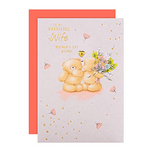 Hallmark Muttertagskarte für die Ehefrau – niedliches Forever Friends Design von Hallmark