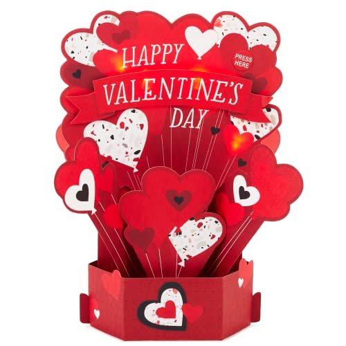Hallmark Pop-Up Valentinstagskarte, Musik- und Papierwunder-Design Hallmark Pop-Up Valentinstagskarte, Musik- und Papierwunder-Design von Hallmark