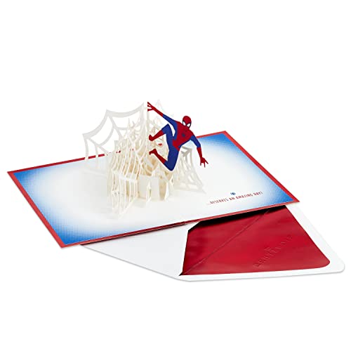 Hallmark Signature Paper Wonder Pop Up Vatertagskarte oder Geburtstagskarte (Spider-Man) von Hallmark