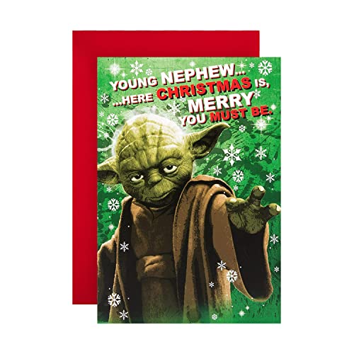 Hallmark Star Wars Weihnachtskarte "Für Neffe", mittelgroß von Hallmark