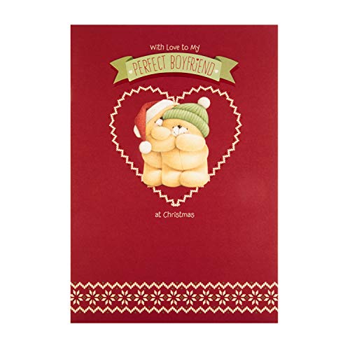 Hallmark Weihnachtskarte für Freund – niedliches Forever Friends-Design von Hallmark