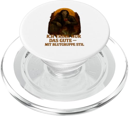 Blutgruppe Stil PopSockets PopGrip für MagSafe Blutgruppe Stil PopSockets PopGrip für MagSafe von Halloween Designs von C.B.L.
