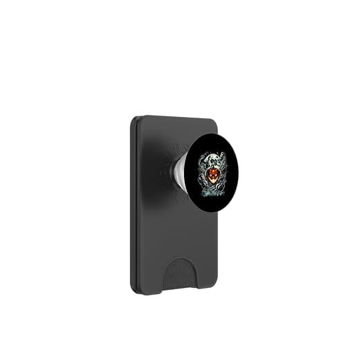 Böser Kürbis im Sturm – Explosives Halloween Design PopSockets PopWallet für MagSafe Böser Kürbis im Sturm – Explosives Halloween Design PopSockets PopWallet für MagSafe von Halloween Designs von C.B.L.
