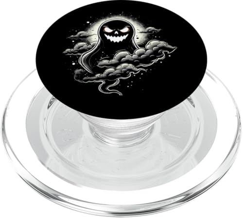 Finsterer Geist in Wolken – Gruseliges Halloween Design PopSockets PopGrip für MagSafe Finsterer Geist in Wolken – Gruseliges Halloween Design PopSockets PopGrip für MagSafe von Halloween Designs von C.B.L.
