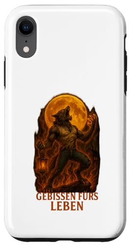 Gebissen fürs Leben Hülle für iPhone XR Gebissen fürs Leben Hülle für iPhone XR von Halloween Designs von C.B.L.