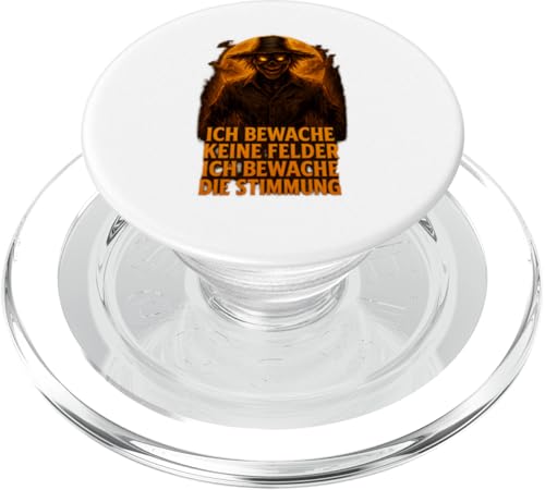 Halloween Design Ich bewache die Stimmung Vogelscheuche PopSockets PopGrip für MagSafe Halloween Design Ich bewache die Stimmung Vogelscheuche PopSockets PopGrip für MagSafe von Halloween Designs von C.B.L.