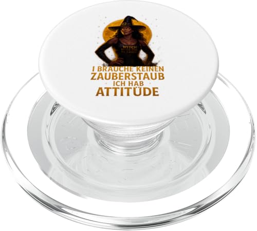 Halloween Design Ich brauche keinen Zauberstab PopSockets PopGrip für MagSafe von Halloween Designs von C.B.L.