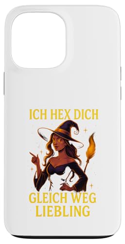 Halloween Design Ich hex dich gleich weg Liebling Hülle für iPhone 13 Pro Max von Halloween Designs von C.B.L.