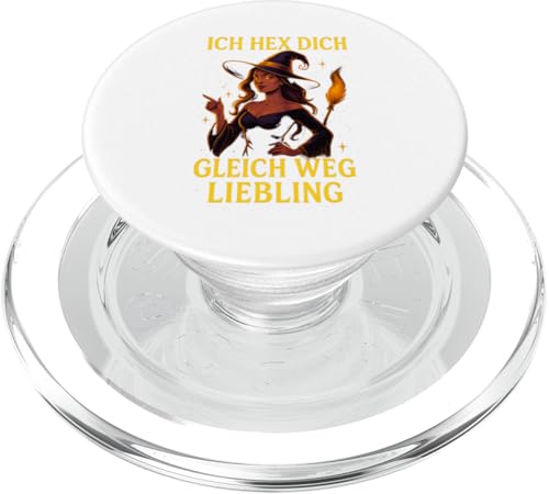 Halloween Design Ich hex dich gleich weg Liebling PopSockets PopGrip für MagSafe Halloween Design Ich hex dich gleich weg Liebling PopSockets PopGrip für MagSafe von Halloween Designs von C.B.L.