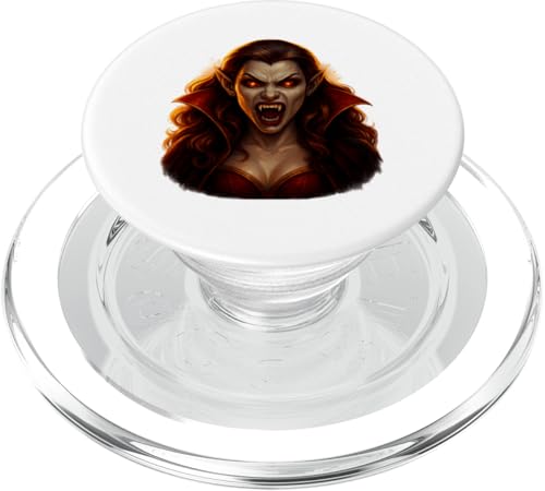 Halloween Design Ich lächle nur damit du näher kommst PopSockets PopGrip für MagSafe Halloween Design Ich lächle nur damit du näher kommst PopSockets PopGrip für MagSafe von Halloween Designs von C.B.L.