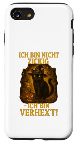 Ich bin nicht zickig ich bin verhext Hülle für iPhone SE (2020) / 7 / 8 von Halloween Designs von C.B.L.