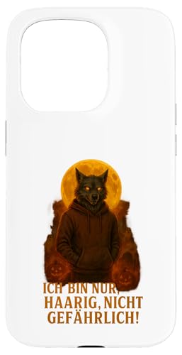 Ich bin nur haarig nicht gefährlich Hülle für iPhone 15 Pro Ich bin nur haarig nicht gefährlich Hülle für iPhone 15 Pro von Halloween Designs von C.B.L.