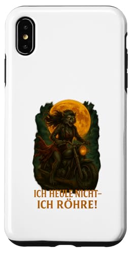 Ich heule nicht ich röhre Hülle für iPhone XS Max Ich heule nicht ich röhre Hülle für iPhone XS Max von Halloween Designs von C.B.L.