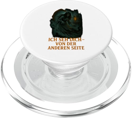 Ich seh dich von der anderen Seite PopSockets PopGrip für MagSafe Ich seh dich von der anderen Seite PopSockets PopGrip für MagSafe von Halloween Designs von C.B.L.