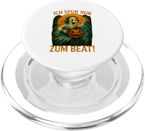 Ich spuk nur zum Beat PopSockets PopGrip für MagSafe Ich spuk nur zum Beat PopSockets PopGrip für MagSafe von Halloween Designs von C.B.L.