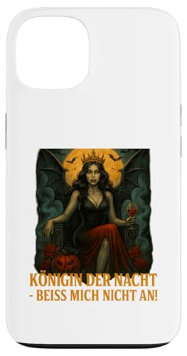 Königin der Nacht beiss mich nicht an Hülle für iPhone 13 Königin der Nacht beiss mich nicht an Hülle für iPhone 13 von Halloween Designs von C.B.L.