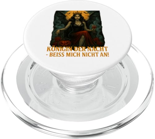 Königin der Nacht beiss mich nicht an PopSockets PopGrip für MagSafe Königin der Nacht beiss mich nicht an PopSockets PopGrip für MagSafe von Halloween Designs von C.B.L.