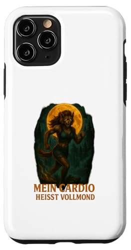 Mein Cardio heißt Vollmond Hülle für iPhone 11 Pro Mein Cardio heißt Vollmond Hülle für iPhone 11 Pro von Halloween Designs von C.B.L.