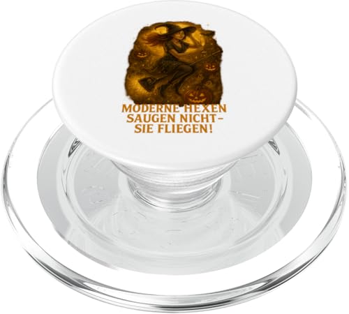 Moderne Hexen saugen nicht sie fliegen PopSockets PopGrip für MagSafe Moderne Hexen saugen nicht sie fliegen PopSockets PopGrip für MagSafe von Halloween Designs von C.B.L.
