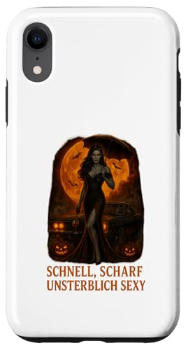 Schnell scharf unsterblich sexy Hülle für iPhone XR Schnell scharf unsterblich sexy Hülle für iPhone XR von Halloween Designs von C.B.L.