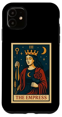 The Empress Tarotkarte Gothic Halloween Sensenmann Okkult Hülle für iPhone 11 The Empress Tarotkarte Gothic Halloween Sensenmann Okkult Hülle für iPhone 11 von Halloween Tarot Garb