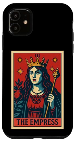 The Empress Tarotkarte Gothic Halloween Sensenmann Okkult Hülle für iPhone 11 The Empress Tarotkarte Gothic Halloween Sensenmann Okkult Hülle für iPhone 11 von Halloween Tarot Garb