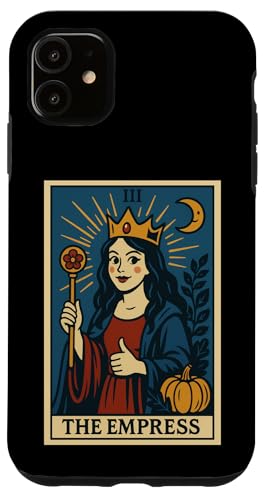 The Empress Tarotkarte Gothic Halloween Sensenmann Okkult Hülle für iPhone 11 The Empress Tarotkarte Gothic Halloween Sensenmann Okkult Hülle für iPhone 11 von Halloween Tarot Garb