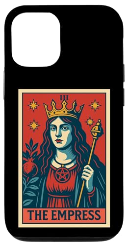 The Empress Tarotkarte Gothic Halloween Sensenmann Okkult Hülle für iPhone 12/12 Pro The Empress Tarotkarte Gothic Halloween Sensenmann Okkult Hülle für iPhone 12/12 Pro von Halloween Tarot Garb