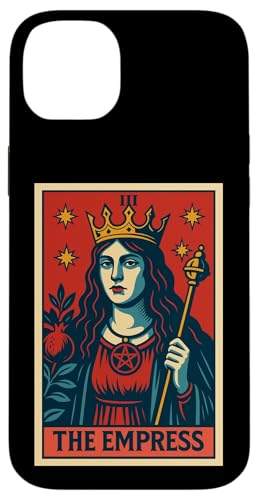 The Empress Tarotkarte Gothic Halloween Sensenmann Okkult Hülle für iPhone 14 Plus The Empress Tarotkarte Gothic Halloween Sensenmann Okkult Hülle für iPhone 14 Plus von Halloween Tarot Garb
