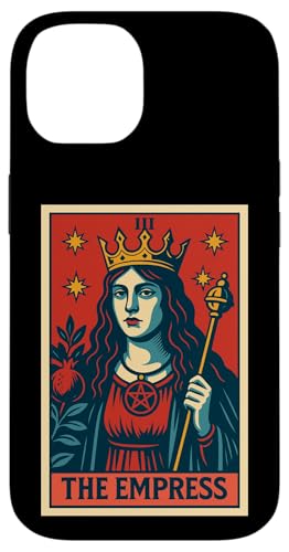 The Empress Tarotkarte Gothic Halloween Sensenmann Okkult Hülle für iPhone 14 The Empress Tarotkarte Gothic Halloween Sensenmann Okkult Hülle für iPhone 14 von Halloween Tarot Garb