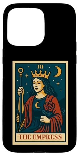 The Empress Tarotkarte Gothic Halloween Sensenmann Okkult Hülle für iPhone 15 Pro Max The Empress Tarotkarte Gothic Halloween Sensenmann Okkult Hülle für iPhone 15 Pro Max von Halloween Tarot Garb
