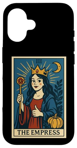 The Empress Tarotkarte Gothic Halloween Sensenmann Okkult Hülle für iPhone 16 The Empress Tarotkarte Gothic Halloween Sensenmann Okkult Hülle für iPhone 16 von Halloween Tarot Garb