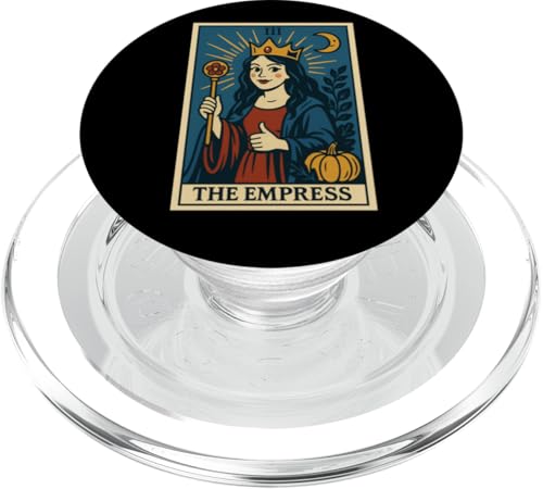 The Empress Tarotkarte Gothic Halloween Sensenmann Okkult PopSockets PopGrip für MagSafe The Empress Tarotkarte Gothic Halloween Sensenmann Okkult PopSockets PopGrip für MagSafe von Halloween Tarot Garb