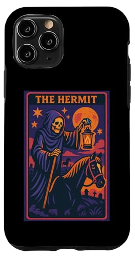 The Hermit Tarotkarte Gothic Halloween Sensenmann Okkult Hülle für iPhone 11 Pro The Hermit Tarotkarte Gothic Halloween Sensenmann Okkult Hülle für iPhone 11 Pro von Halloween Tarot Garb