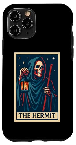 The Hermit Tarotkarte Gothic Halloween Sensenmann Okkult Hülle für iPhone 11 Pro The Hermit Tarotkarte Gothic Halloween Sensenmann Okkult Hülle für iPhone 11 Pro von Halloween Tarot Garb