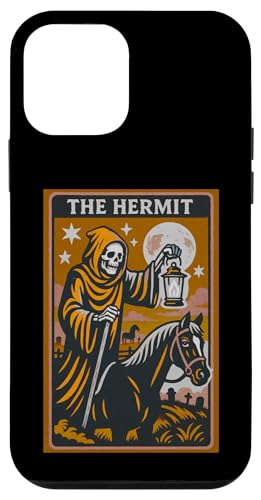 The Hermit Tarotkarte Gothic Halloween Sensenmann Okkult Hülle für iPhone 12 mini The Hermit Tarotkarte Gothic Halloween Sensenmann Okkult Hülle für iPhone 12 mini von Halloween Tarot Garb
