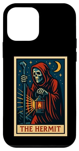 The Hermit Tarotkarte Gothic Halloween Sensenmann Okkult Hülle für iPhone 12 mini The Hermit Tarotkarte Gothic Halloween Sensenmann Okkult Hülle für iPhone 12 mini von Halloween Tarot Garb