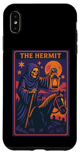 The Hermit Tarotkarte Gothic Halloween Sensenmann Okkult Hülle für iPhone XS Max The Hermit Tarotkarte Gothic Halloween Sensenmann Okkult Hülle für iPhone XS Max von Halloween Tarot Garb