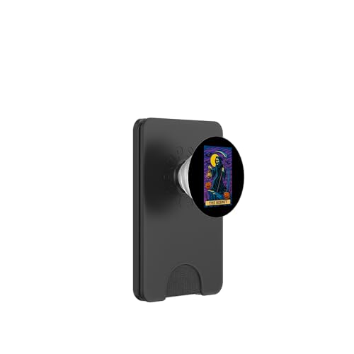 The Hermit Tarotkarte Gothic Halloween Sensenmann Okkult PopSockets PopWallet für MagSafe The Hermit Tarotkarte Gothic Halloween Sensenmann Okkult PopSockets PopWallet für MagSafe von Halloween Tarot Garb