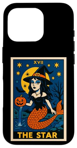 The Star Tarotkarte Halloween Meerjungfrau Gothic Hexe Horror Hülle für iPhone 16 Pro The Star Tarotkarte Halloween Meerjungfrau Gothic Hexe Horror Hülle für iPhone 16 Pro von Halloween Tarot Garb