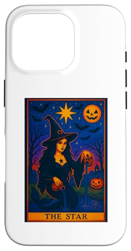 The Star Tarotkarte Halloween Meerjungfrau Gothic Hexe Horror Hülle für iPhone 16 Pro von Halloween Tarot Garb