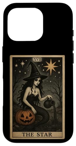 The Star Tarotkarte Halloween Meerjungfrau Gothic Hexe Horror Hülle für iPhone 16 Pro The Star Tarotkarte Halloween Meerjungfrau Gothic Hexe Horror Hülle für iPhone 16 Pro von Halloween Tarot Garb