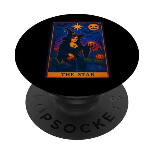 The Star Tarotkarte Halloween Meerjungfrau Gothic Hexe Horror PopSockets Klebender PopGrip The Star Tarotkarte Halloween Meerjungfrau Gothic Hexe Horror PopSockets Klebender PopGrip von Halloween Tarot Garb