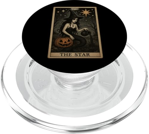 The Star Tarotkarte Halloween Meerjungfrau Gothic Hexe Horror PopSockets PopGrip für MagSafe The Star Tarotkarte Halloween Meerjungfrau Gothic Hexe Horror PopSockets PopGrip für MagSafe von Halloween Tarot Garb