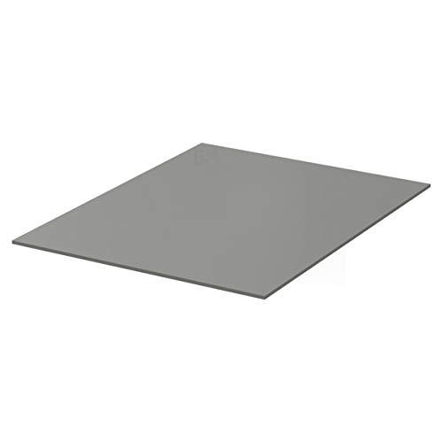 Halnziye Pad Termico 100 x 100 x 0.5 mm dunkelgrau 3.0 W/m-K Silicon Thermal Pad 10 x 10 cm von Halnziye