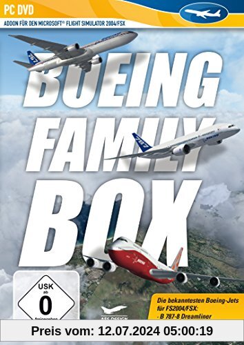 Flight Simulator X - Boeing Family Box (Add-On) von Halycon