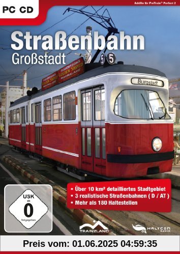 Pro Train Perfect 2 - Straßenbahn-Großstadt (Add-On) von Halycon