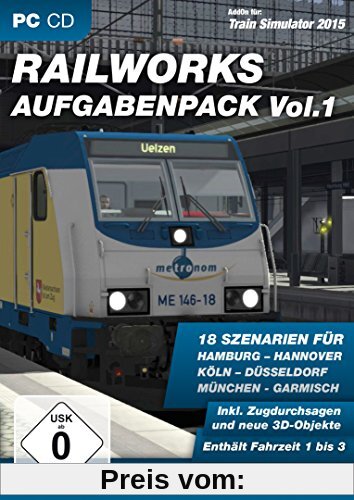 Train Simulator 2015 - Railworks Aufgabenpack Vol. 1 (TS 2014/15) (Add-On) von Halycon