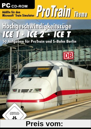 Train Simulator - ProTrain Thema: Hochgeschwindigkeitszüge ICE 1, ICE 2, ICE T von Halycon