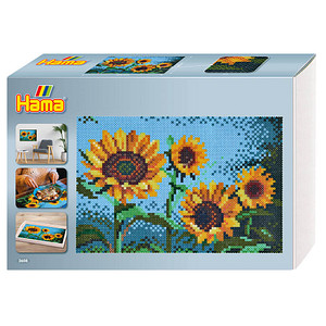 Hama® Bügelperlen Set Sonnenblumen mehrfarbig von Hama®